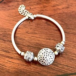 Silver Steampunk Bracelet
